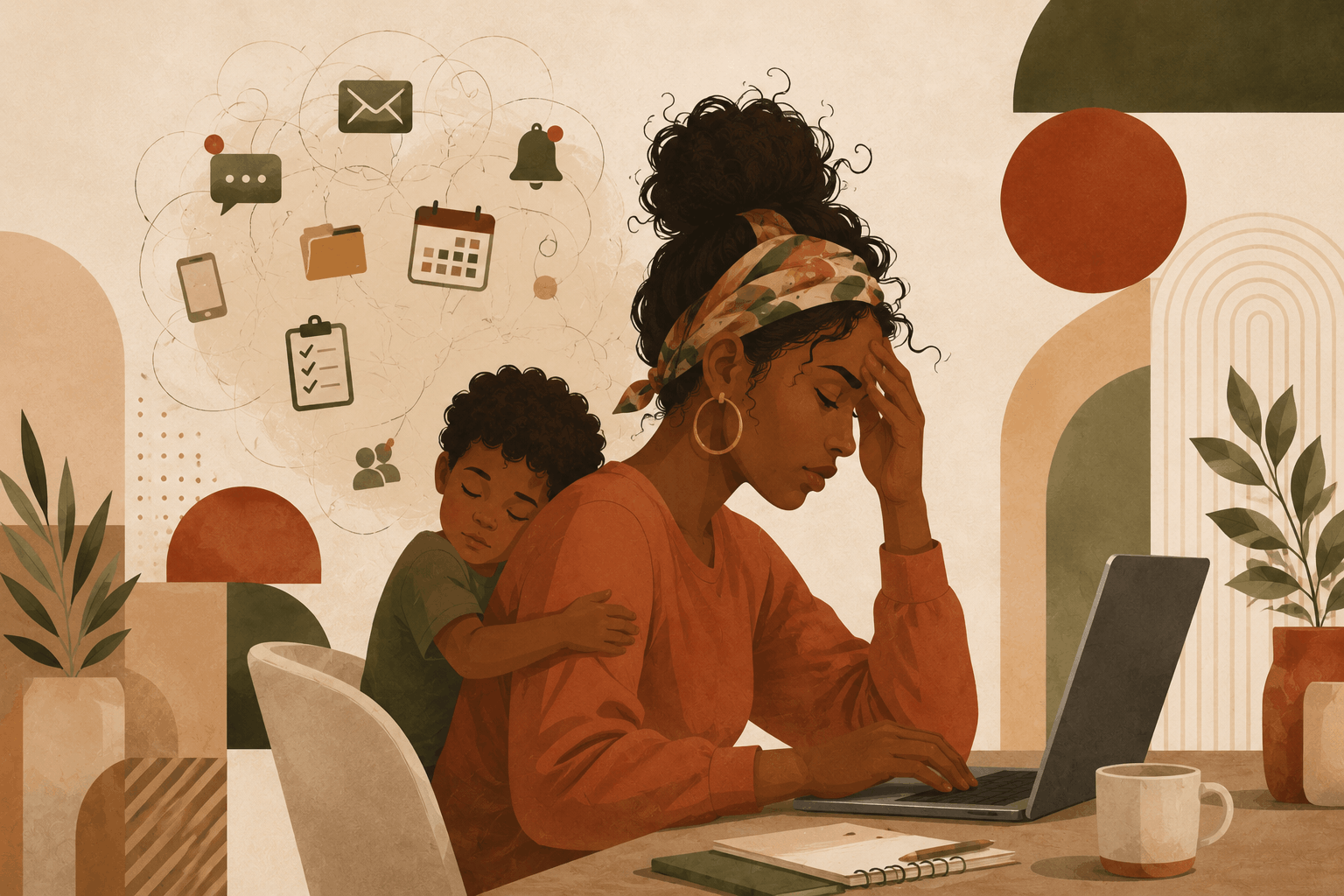 Digital Mental Load im Familienalltag